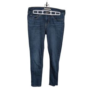 Levi's 711 Skinny Jeans Dark Wash Denim Classic Fit Women's Size 27‎